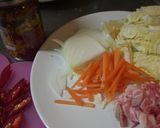夏の一品★ベトナム風食べるラー油の焼そば作り方1写真