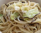 ゴマ油で☆しらす＆キャベツのパスタ♪作り方6写真