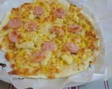生地から手作り*週末はおウチピザ作り方5写真
