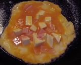 ゴロゴロチーズのオムレツ作り方4写真