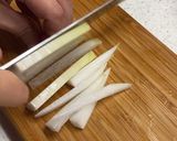 大根と豚肉の炒め煮作り方1写真