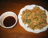 お好み焼きの粉を使って簡単海鮮チヂミ作り方7写真