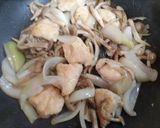 簡単夕飯昼食！鶏ささみ茸ポークチャップ風おつまみ作り方7写真