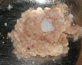 意外とおいしい鰯と鶏の合挽ハンバーグ作り方2写真