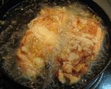 黒酢の油淋鶏作り方4写真