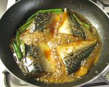 ご飯もりもり*サバのにんにく生姜甘辛煮作り方5写真