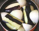 ナスと新タマネギの煮浸し作り方5写真