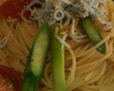 釜揚げしらすとカラスミのアーリオオーリオ作り方6写真