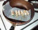 おべんと箱を飾る、いんげんの豚肉巻き作り方3写真