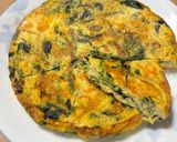 ほうれん草とチーズのキッシュ風卵焼き作り方7写真