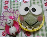 キャラ弁＊けろけろけろっぴ♡おにぎり作り方6写真