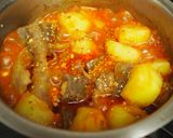 韓国風牛すじ肉じゃが作り方8写真