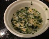離乳食★納豆・ほうれん草のダシ煮そうめん作り方3写真