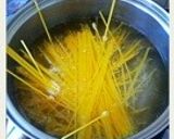 蔓紫とトマトの和風ツナおろしパスタ作り方3写真