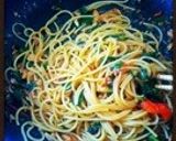 蔓紫とトマトの和風ツナおろしパスタ作り方5写真