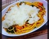 蔓紫とトマトの和風ツナおろしパスタ作り方6写真
