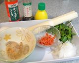 タイ料理★うどん乾麺でお手軽パッタイ作り方1写真