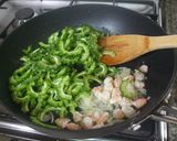フィリピンの味★ゴーヤとえび炒め作り方4写真