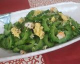 フィリピンの味★ゴーヤとえび炒め作り方7写真