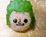 ワンピース★ゾロのキャラ弁 その1作り方4写真