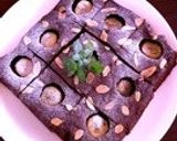 簡単~♪ バナナ on ブラウニー作り方10写真