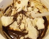 簡単なのに濃厚☆チョコチーズケーキ作り方6写真