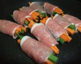 インゲンとニンジンの肉巻き甘辛煮作り方3写真