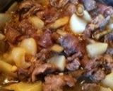 ビールがすすむ〜☆牛スジ煮込み作り方4写真