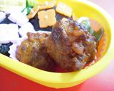 キャラ弁☆あじさい弁当☆作り方3写真