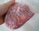 ぱぱっと簡単！ごちゃんの塩豚レモン丼作り方1写真