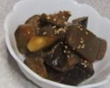 レンジでピーマンとこんにゃくの味噌しぎ作り方5写真