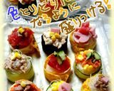 安くて　簡単　可愛い　我が家の手まり寿司作り方6写真