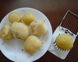 エッグカッターで！離乳食後期✿下ごしらえ作り方1写真