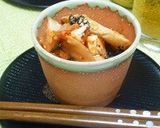 おつまみ♬お手軽版ちくわキムチーズ❢作り方3写真
