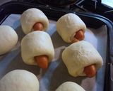 幸せな♪ウインナーロールパン作り方13写真