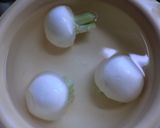 かぶと豆腐のスープ作り方2写真