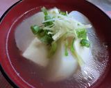 かぶと豆腐のスープ作り方8写真