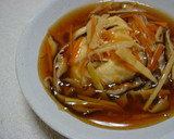 ふわふわとろ～り♬揚げだしあんかけ豆腐作り方5写真