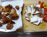 鶏ときのこの簡単甘酢炒め作り方2写真