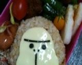 エネゴリくんキャラ弁！作り方2写真
