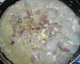 粉チーズで濃厚カルボナーラ！作り方2写真