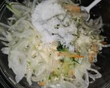 シャキシャキ大根とカニカマのごま風味サラダ作り方8写真