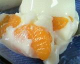 うちの牛乳寒～みかん入り作り方4写真