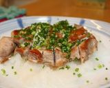鶏肉おろしポン酢作り方4写真