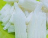 夏の一品！モロヘイヤと長芋の梅和え作り方2写真