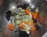 ♡応用レシピ（笑）　ウナギ入りの袋煮♡　作り方1写真