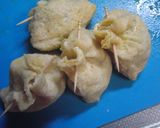 ♡応用レシピ（笑）　ウナギ入りの袋煮♡　作り方5写真