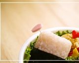 俵deぶたちゃん巻おにぎり＊キャラ弁作り方5写真