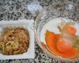 納豆オムレツ作り方1写真