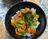 アボカド・サーモン丼作り方3写真
